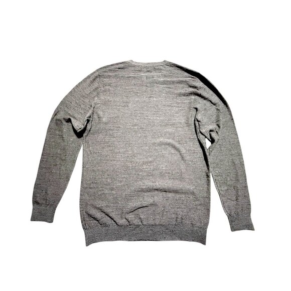 Selected Homme Mens Gray Wool Blend Crewneck Sweater XL NWT - Picture 4 of 8